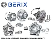 BERIX FRONT REAR WHEEL BEARING KIT FOR FIAT 500 PANDA FORD KA LANCIA 1997-
