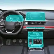 Kaecad Car Interior Film Dashboard Piano Board Shift Center Console Anti-Scratch Transparent TPU Protection Film Accessories，For Chery TIGGO 7 Pro 2021-2023 (GPS navigation film)