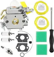 HUSWELL CS26 CS30 Carburetor for Ryobi Homelite SS26 SS30 CS30 25cc 26cc 30cc 308054043 RY28020 (CS26) UT22600 26cc String Trimmer Weed Eater RY09055 Blower Vacuum RY28065 26CC Brushcutter Parts