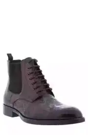 NIB ROBERT GRAHAM Men's Hyperspace Lace-Up Boot Brown Size 13