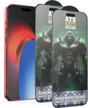 2 PCS ATB King Kong Series Flexible Ceramic Nano Glass Film AG Matte/Anti-Glare Screen Protector for iPhone 14 Plus