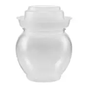 traditional pickle jar clear jar pickle jar transparent fermenting jar