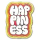 Happiness Hard Enamel Cloisonne Pin