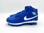 Nike Air Jordan 1 Retro MCS Men's Size 11.5 Game Royal Baseball Cleat AV5354-401