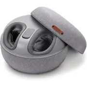 Beurer FM120 2-in-1 Shiatsu Foot Massager and Modern Stool Soothing Air Compression Massage for Relaxation and Regeneration with Switchable Heat Function, High-Quality Textile [FM120]