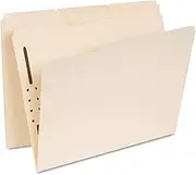 Universal Manila Folders One Fastener 1/3 Tab Letter 50/Box