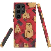For Samsung Galaxy S23 Ultra Case Shielding Cover, Quokkas