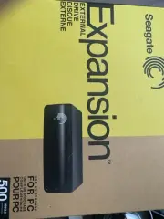 seagate external hard drive NIB