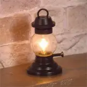 Traditional Victorian Tilley Lamp for 1:12 Scale Dolls House 12V