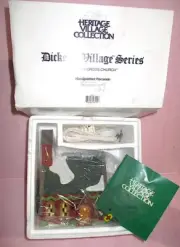 Department 56 Dickens Village DUDDEN CROSS CHURCH 58343 Lighted RETIRED NEW