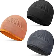 [BIAOTN] Bamboo Lightweight Skull Cap for Men Women, Soft and Comfy Beanie Hats for Women