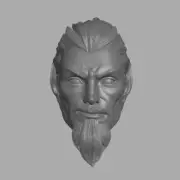 Keldor the Man who becomes Skeletor Villain custom head for action figures
