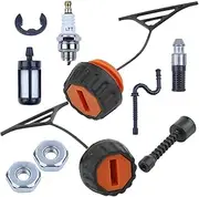 Oil Fuel Cap Line Fuel Filter Nut Kit For Stihl 021 034 038 025 026 028 020 020T 023 024 034S 036 048 Chainsaw