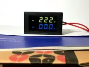 Digital LCD AC Voltmeter Ammeter Panel Amp Volt Gauge 80-300V 200A Dual Display
