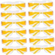 ARTSEWPLY 36Pcs Safety Goggles Protective Glasses for Boys and Frame Design for Swimming Games and Lab Use Durable Material
