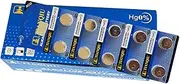 A Box of 200 pcs Aukie_Store LR44 Aukie AG13/A76 Super1/TianQiu, Blister Coin Button Battery Batteries