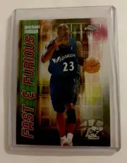 Topps Chrome “Fast&Furious, Michael Jordan Washington Wizards,#FF05,N/M Cond