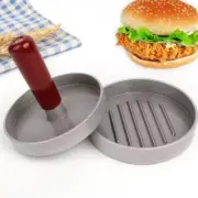 Round Hamburger Press Hamburger Meat Beef Grill Burger Press Patty Maker M^$7