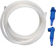 Luxshiny Brake Fluid Replacement Tool Brake Bleeder Hose with Coupler for Modification and Fluid Change Automotive Accessory for Cars Trucks and Construction Vehicles