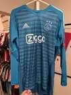 Andre Onana Adidas Ajax Amsterdam 18/19 Champions League Goalkeeper Jersey Large