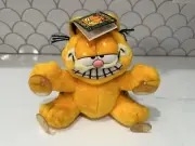 Garfield Window Suction Cup Plush 1978 In Your Face Stuck Up 8" New Vintage