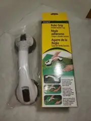 Dritz 2229 Omnigrid Double Suction Cup Ruler Grip Template Cutting Handle, White