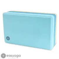 在飛比找PChome商店街優惠-easyoga 瑜珈磚 高優質瑜珈磚(50D) - 三色藍 