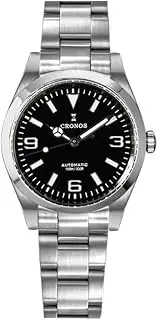 [TACTICAL FROG] Cronos 36 mm PT5000 Automatic Men's Watch Sapphire Glass 100 M