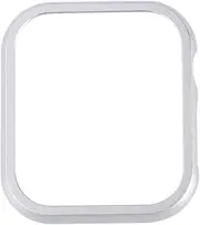 ULDIGI Iwatch4 Watch Band Accessory 44mm Aluminum Alloy Case Metal Frame Watch Protector Screen Cover Silver Plating