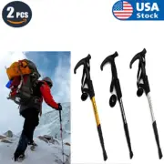 2Pk Trekking Poles Nordic Walking Hiking Sticks Anti-shock Adjustable Alpenstock