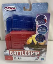 Battleship Travel Fun on the Run Tactical Combat Game Hasbro 2009 New
