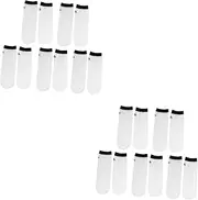 [SHERCHPRY] 10 Pairs girl stockings Ankle Socks ultra thin thin section Girl Thin trend child crystal socks features