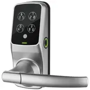 Lockly Secure Pro Smart Latch Lock - Satin Nickel Fingerprint / Bluetooth / Passcode Patent / Include WIFI and Sensor [PGD628WSN]