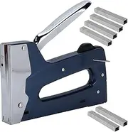 Staple Gun Heavy Duty Labor Saving Nail Gun with 1000 Pcs Staple for Carpentry