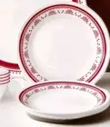 Corelle Sadie Dinnerware Set of 4 Appetizer Plates 6¾" NEW