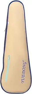 Ｓｉｍｈｏａ Violin Case Protective Violin Box Carrying Case for Beginner Enthusiasts Gig Lovers, violet yellow