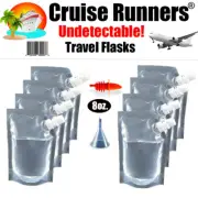 Cruise Ship Flask Kit Rum Runners For Cruise Alcohol Liquor Smuggle Booze Sneak