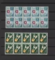 s51653 DEALER STOCK LIBERIA 1963 MNH** Fao Freedom from Hunger 2v (x10 sets)