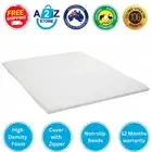 Laura Hill Mattress Foam Topper - Single 7cm High Density Mattress Protector Mat