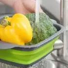 Collapsible Colander Safe Over The Sink Colander For Kitchen