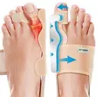 Fit Geno Bunion Corrector for Women & Men - Adjustable Big Toe Separator