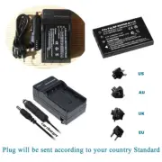 Battery + Charger For KLIC-5000 Kodak DX 7630 7590 KLIC5000 EASYSHARE P850 P880