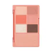 MEMEBOX - I'm MEME Color Pattern Palette - 001 Coral PAttern