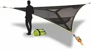 Triangle Hammock,Multi Person Portable Hammock,With 3 D-buckles and storage bag,2-3 Person Design,the maximum bearing capacity is about 200kg,Easy Setup and Portable Backyard Hammock(280*280*280cm)