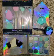 Disney Princess make up lot, Brush set, Gloss, Lip Scrub, Eye Shimmer Palette