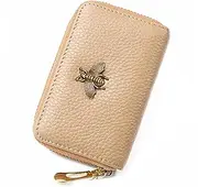 [imeetu] Card Holder Wallet RFID Credit Card Holder for Women Slim Leather Ladies Card Holder with 12 Card Slots & 2 Wide Cash Slots