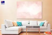 White Pink & Gold Lines Abstract Wall Canvas Home Decor Australian Made Quality