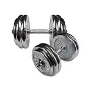 54kg Weight Set - 2.5kgx4 + 5kgx8 + 36cm Dumbell