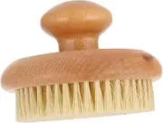 HAPINARY Round Bathing Brush Exfoliating Body Scrubber Body Brushing Brush Dry Brushing Body Brush Cleanser Sturdy for Seasons Easy to Use for Massage Friends