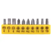L Shaped 1/4 Inch Hex Socket Wrench Double Head With Various Screwdriver Bits